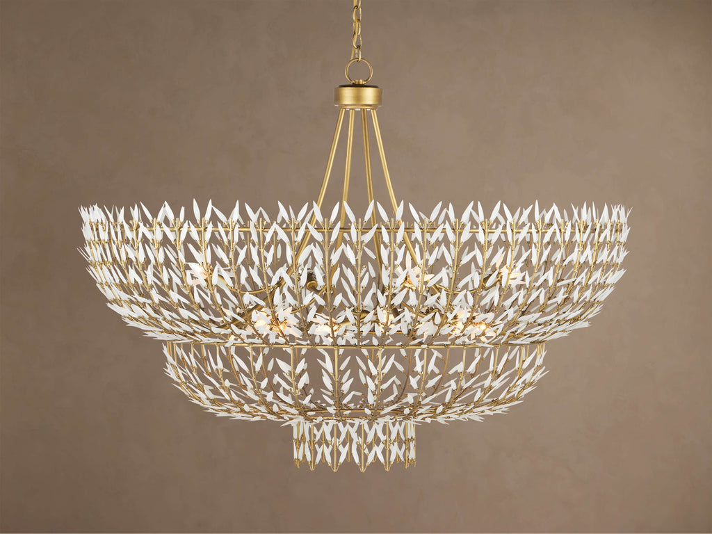 Morrigan Round Chandelier 34'' 56''D by Bling Lighting Studio