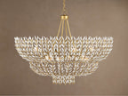 Morrigan Round Chandelier 34'' 56''D by Bling Lighting Studio