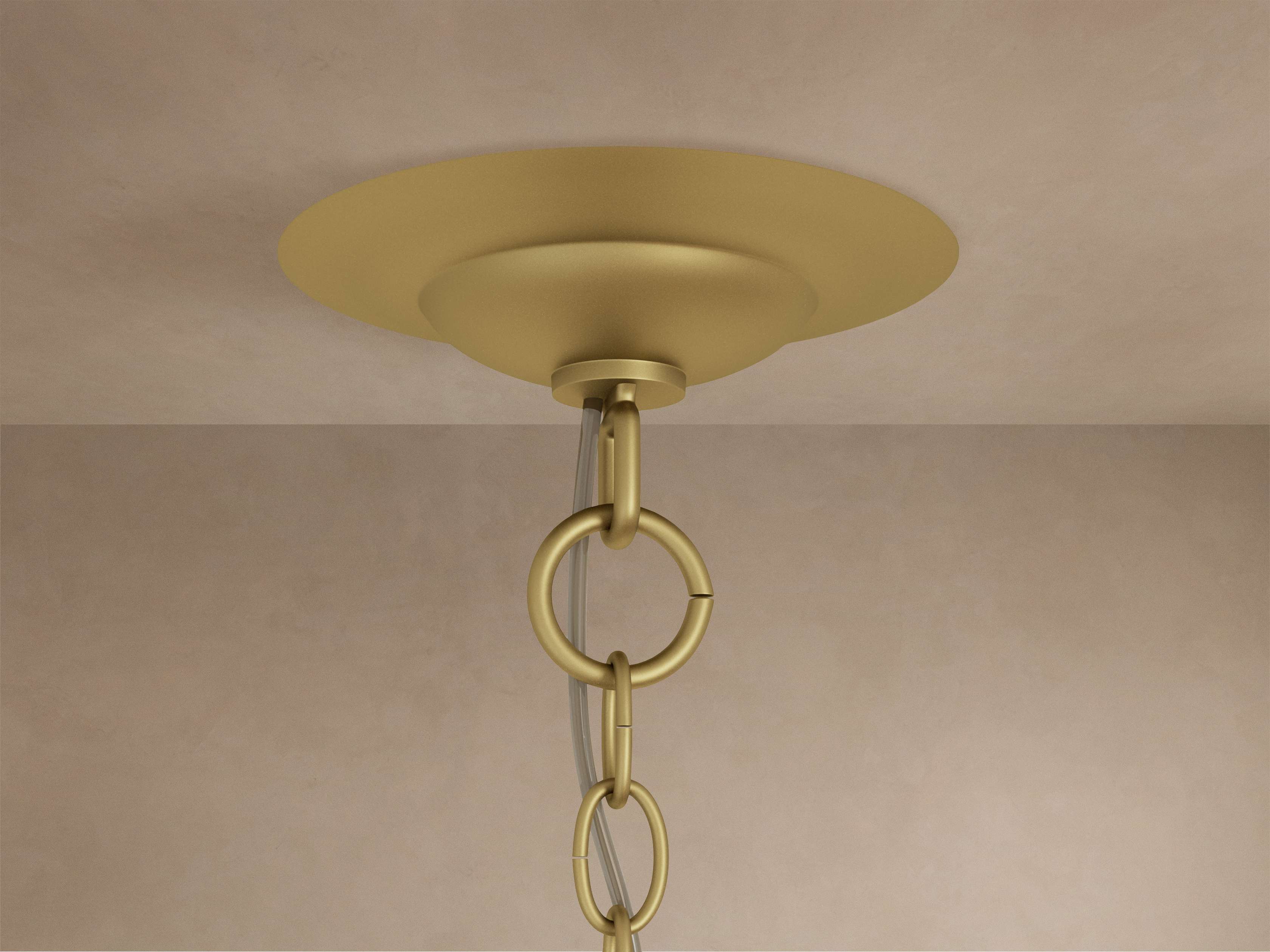 Morrigan Round Chandelier 34'' 56''D by Bling Lighting Studio