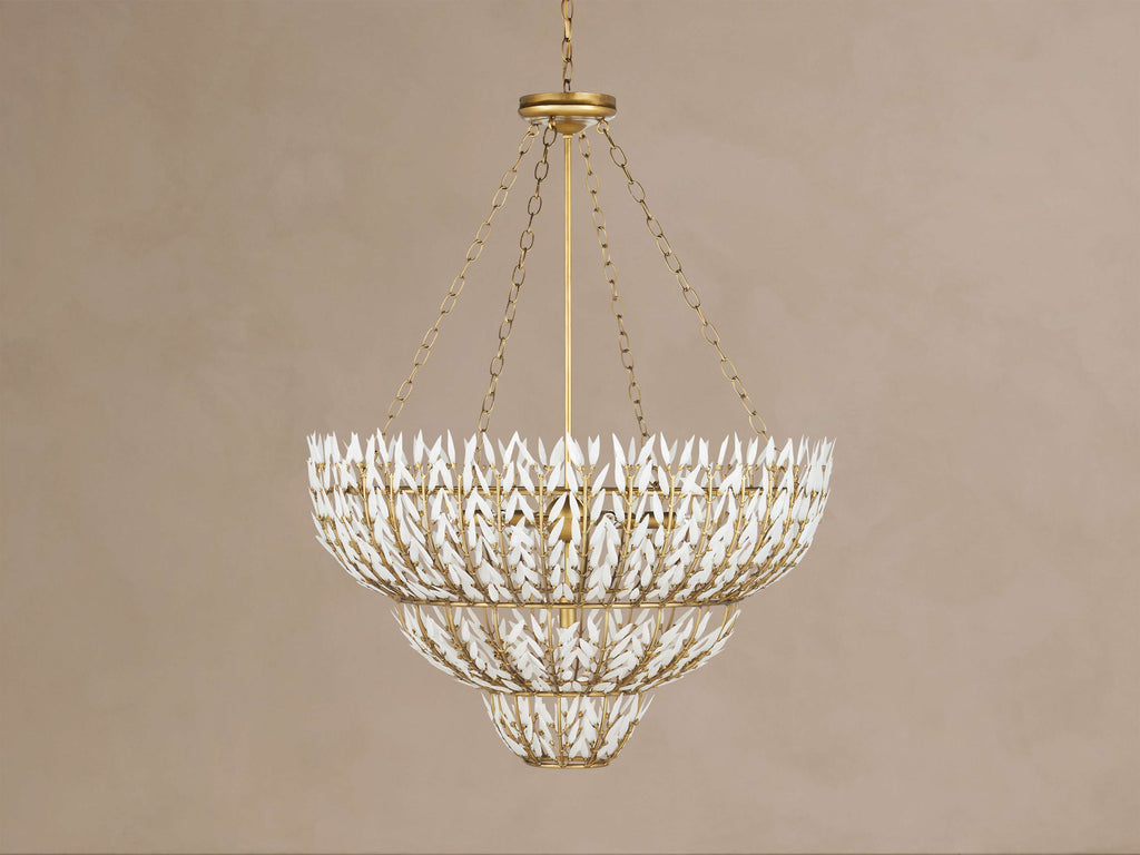 Morrigan Round Chandelier 34'' 56''D by Bling Lighting Studio