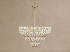 Morrigan Round Chandelier 34'' 56''D by Bling Lighting Studio
