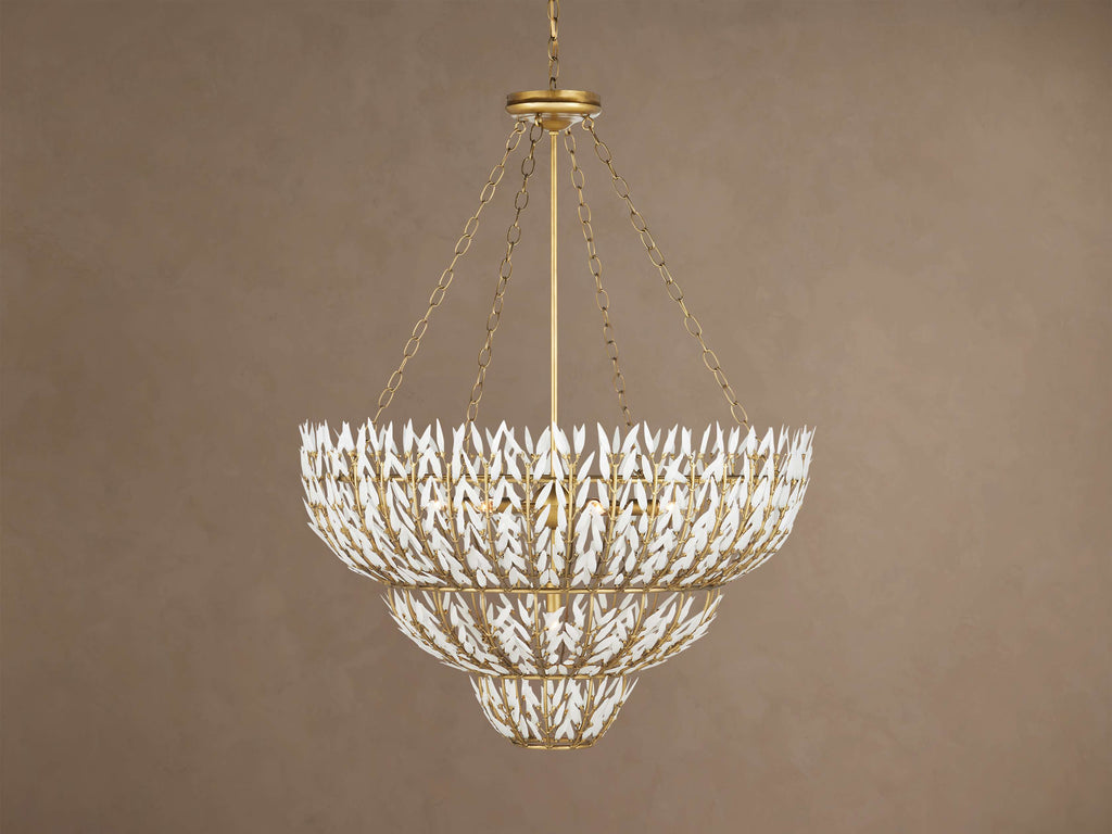 Morrigan Round Chandelier 34'' 56''D by Bling Lighting Studio