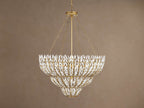 Morrigan Round Chandelier 34'' 56''D by Bling Lighting Studio