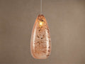 Edda Cascade Teardrop Mercury Glass Pendant by Bling Lighting Studio