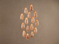 Edda Cascade Teardrop Mercury Glass Round Chandelier 23'' 35''D by Bling Lighting Studio
