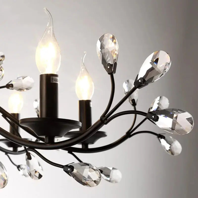 Wrought Iron Chandeliers 6/9 Lights - Bling Lighting Studio