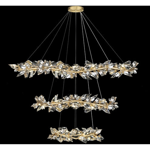 Foret 35 Light 71 inch Pendant Ceiling Light chandelier in a tall interior