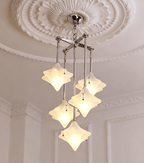 Elowen Long Prism Star Chandelier by Bling Lighting Studio