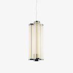 Hexagonal Glass Pendant Lamp by Bling Lighting Studio