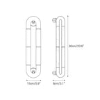 Olyss Alabaster Tube Wall Sconce