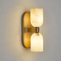 Alabaster Up-Down Wall Sconce by Bling Lighting Studio
