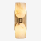 Alabaster Up-Down Wall Sconce by Bling Lighting Studio