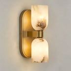 Alabaster Up-Down Wall Sconce by Bling Lighting Studio