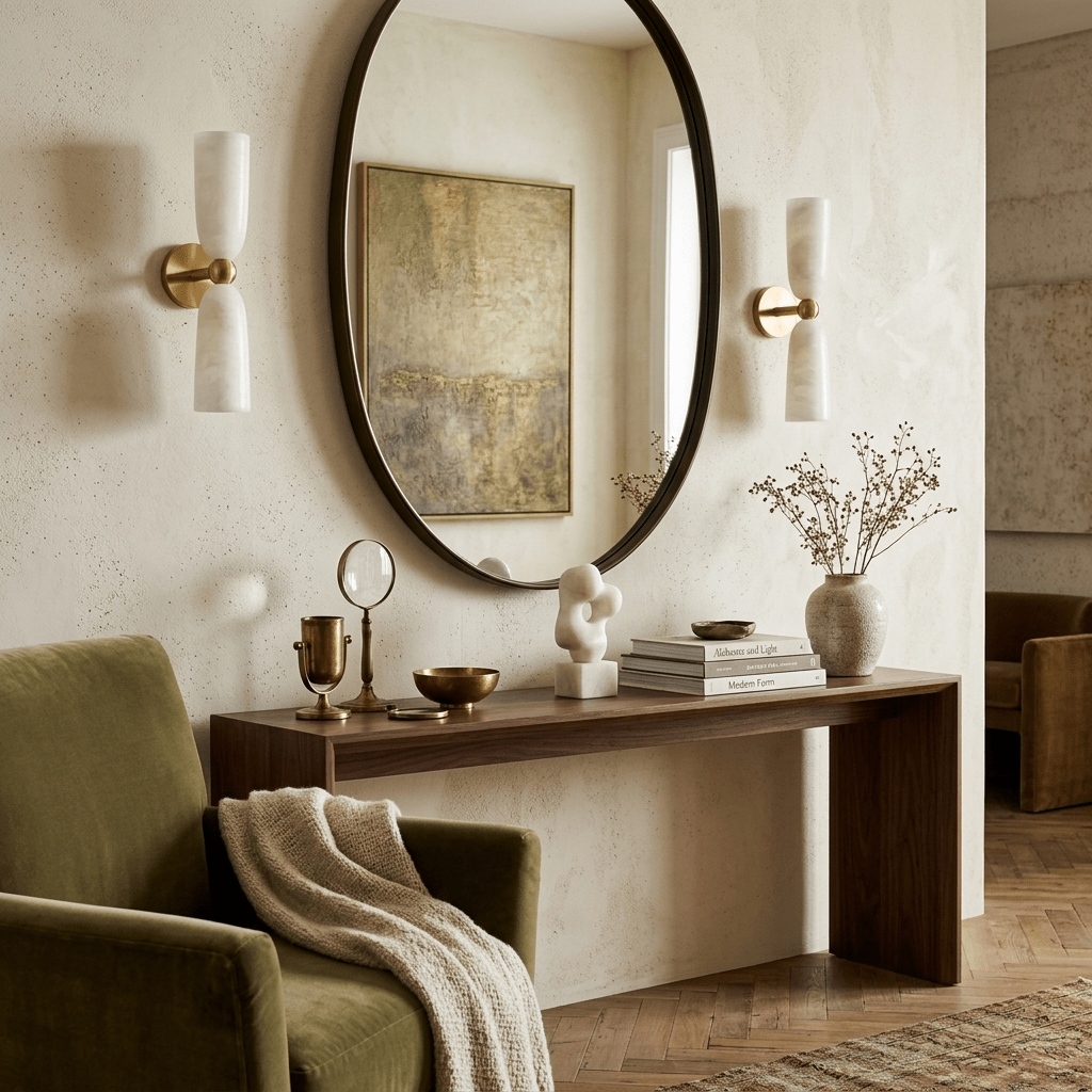 Alabaster Bell Wall Sconce by Bling Lighting Studio
