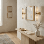 Alabaster Bell Wall Sconce by Bling Lighting Studio