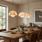 Alabaster Bud Pendant Lamp by Bling Lighting Studio