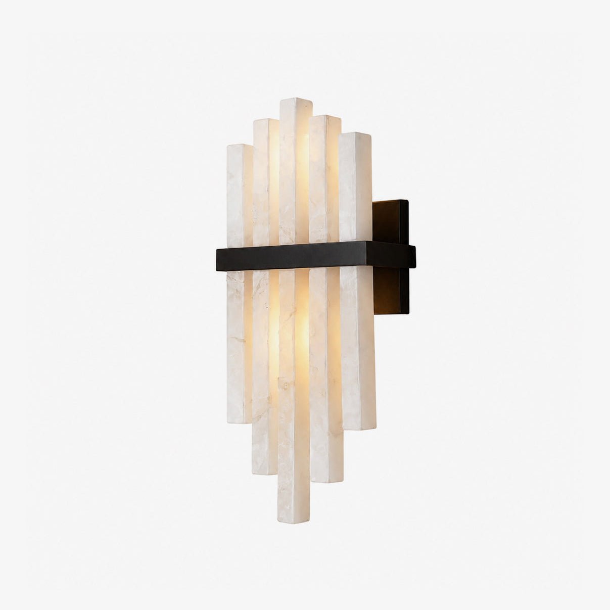 Alabaster Cascade Wall Lamp by Bling Lighting Studio