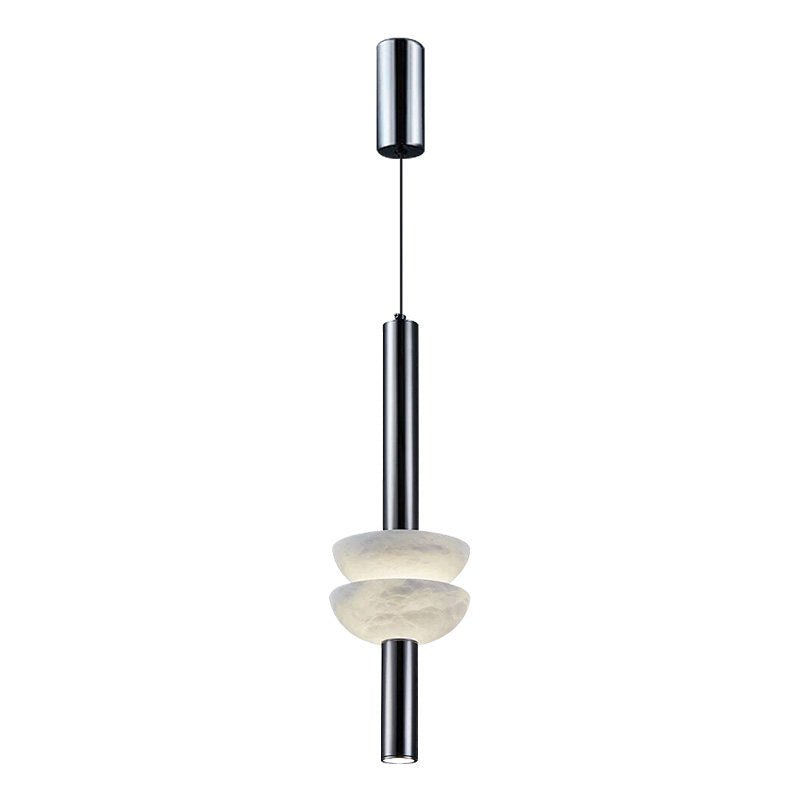 Alabaster Column Pendant Lamp by Bling Lighting Studio