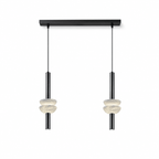 Alabaster Column Pendant Lamp by Bling Lighting Studio