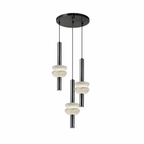 Alabaster Column Pendant Lamp by Bling Lighting Studio