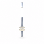 Alabaster Column Pendant Lamp by Bling Lighting Studio