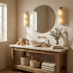 Tube Alabaster Wall Sconce by Bling Lighting Studio