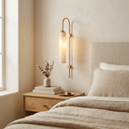 Alabaster Cylinder Wall Light by Bling Lighting Studio