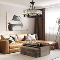 Alis Black Crystal Pendant Chandelier - Bling Lighting Studio