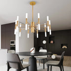 Alissa 20-Light Modern Golden Sputnik Chandelier - Bling Lighting Studio