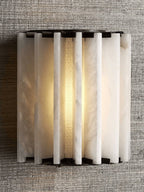 Altrix Alabaster Wall Lamp by Bling Lighting Studio