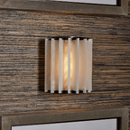 Altrix Alabaster Wall Lamp by Bling Lighting Studio
