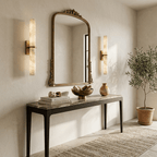 Aluna Alabaster Bar Wall Light by Bling Lighting Studio