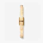 Aluna Alabaster Bar Wall Light by Bling Lighting Studio