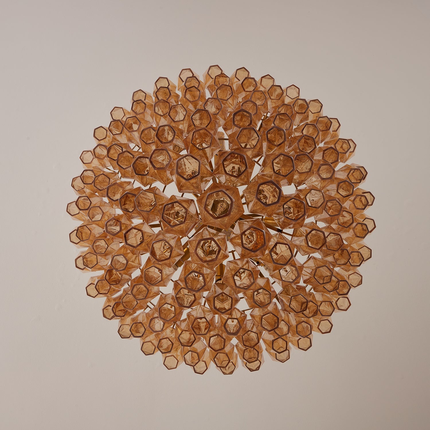 Amber Empire Chandelier Glass lighting by Bling Lighting Studio