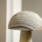 Aurora Marble Jade Table Lamp by Bling Lighting Studio