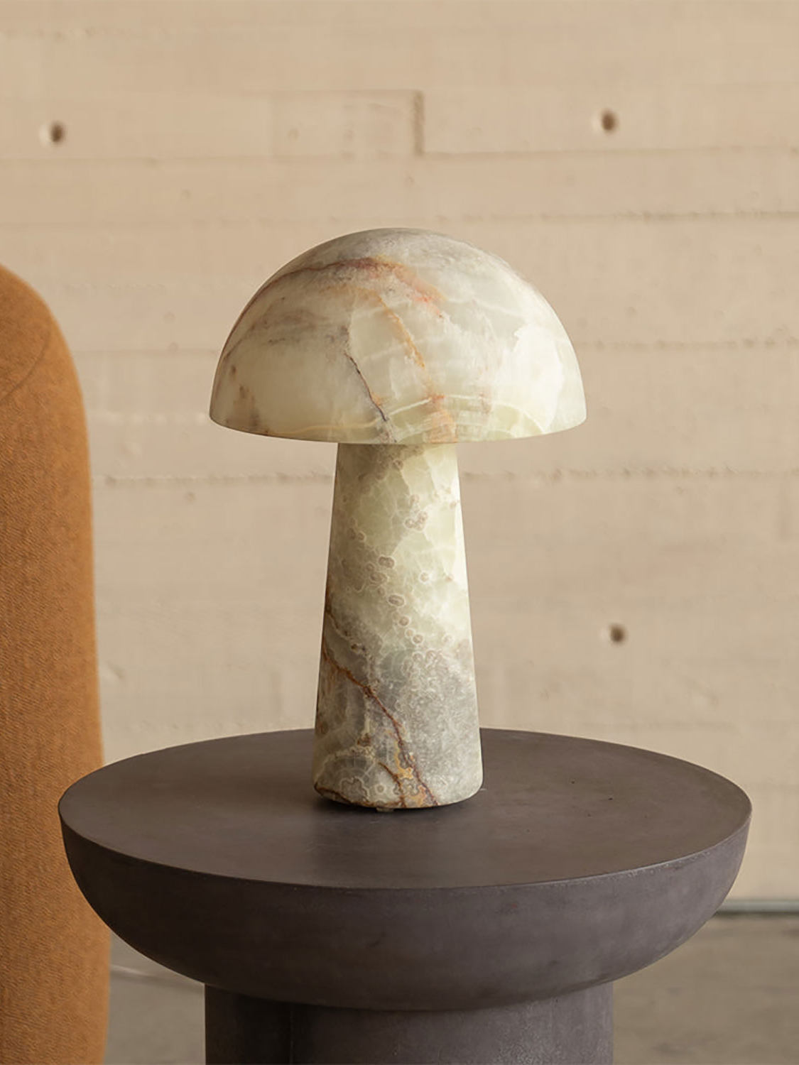 Aurora Marble Jade Table Lamp by Bling Lighting Studio
