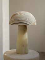 Aurora Marble Jade Table Lamp by Bling Lighting Studio
