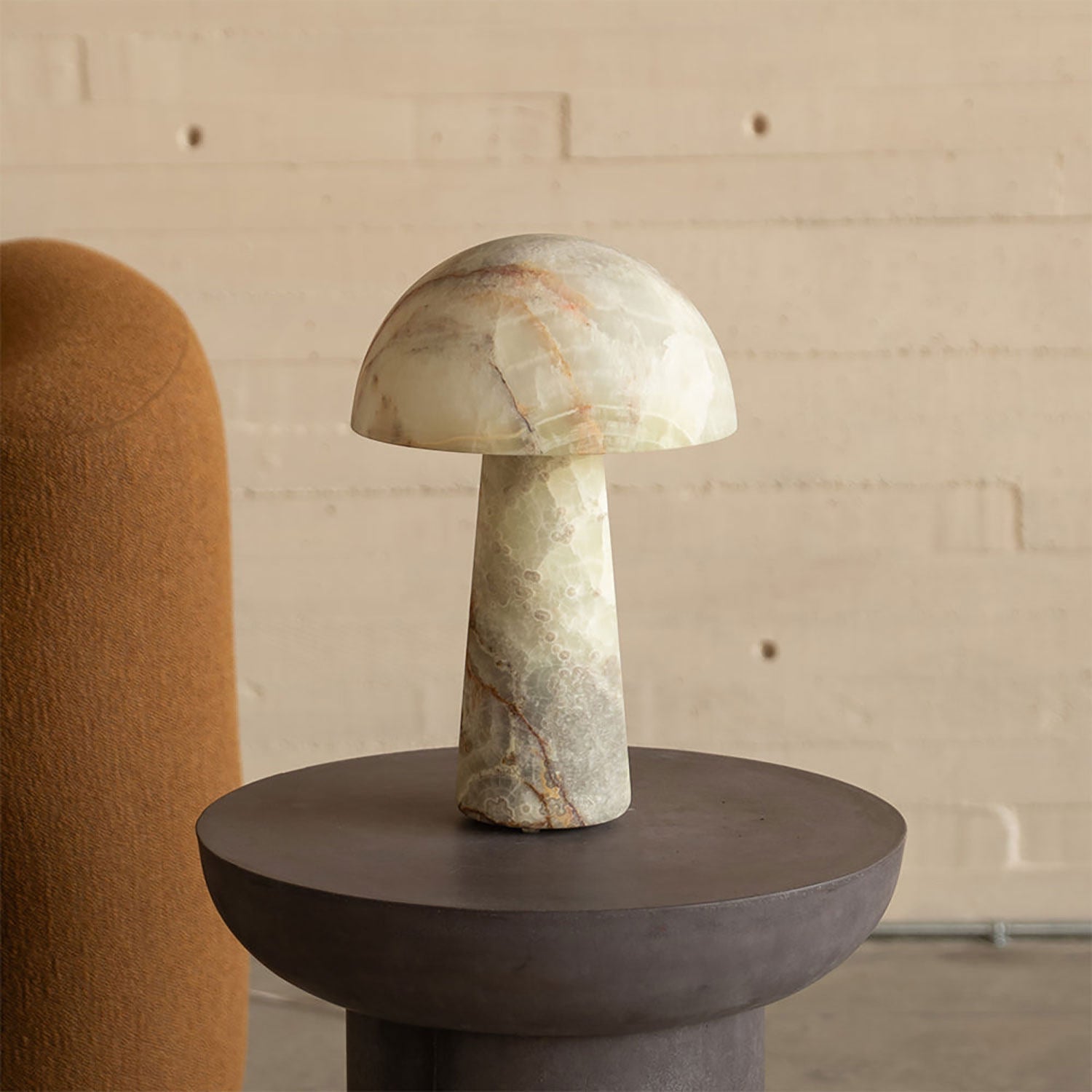Aurora Marble Jade Table Lamp by Bling Lighting Studio