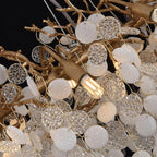 American Creative Brass Branch Chandelier by Bling Lighting Studio