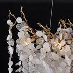 American Creative Brass Branch Chandelier by Bling Lighting Studio
