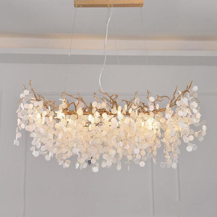 American Creative Brass Branch Chandelier by Bling Lighting Studio