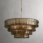 Ghiaccio Round Chandelier by Bling Lighting Studio