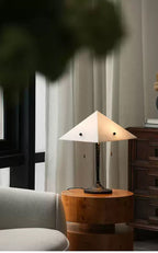 Apex Alabaster Prism Table Lamp by Bling Lighting Studio