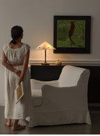 Apex Alabaster Prism Table Lamp by Bling Lighting Studio