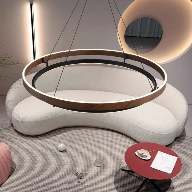 Ardin Minimalist Ring LED Pendant Light - Bling Lighting Studio