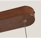 Sculpted Branch Wood-Look Linear Chandelier by Bling Lighting Studio