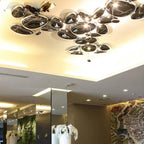 Art Deco Ceiling Light Flush Mount - Bling Lighting Studio