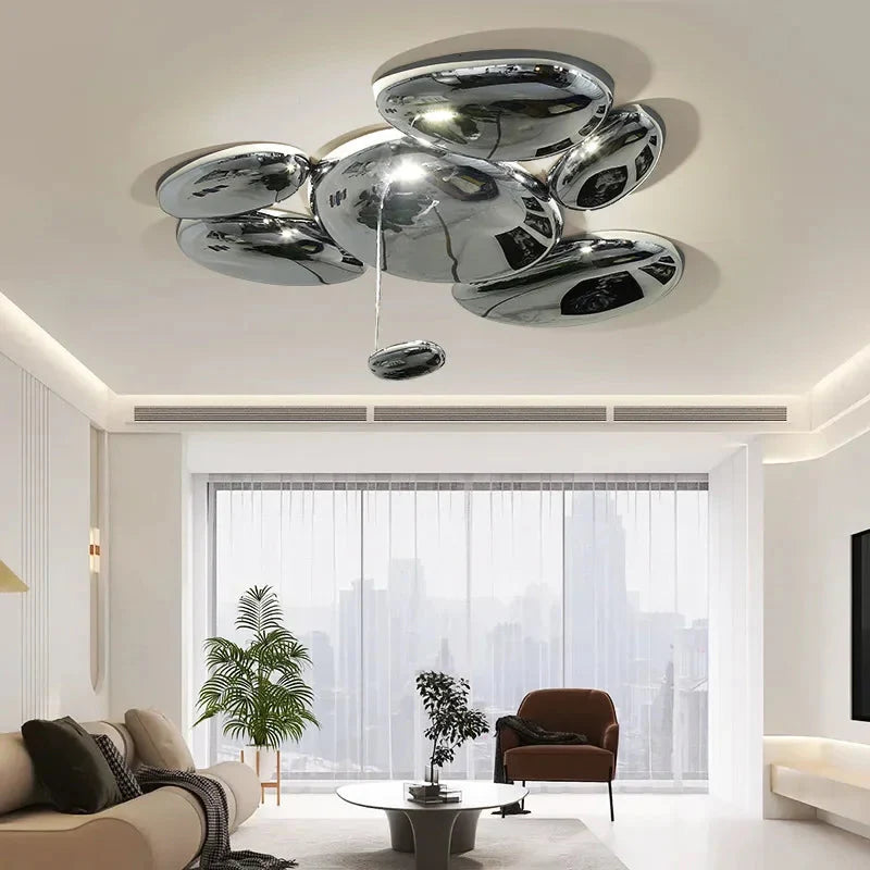 Art Deco Ceiling Light Flush Mount - Bling Lighting Studio
