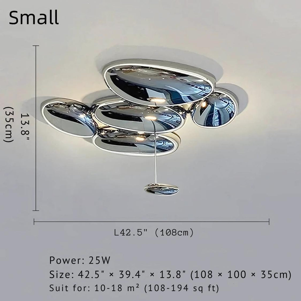 Art Deco Ceiling Light Flush Mount - Bling Lighting Studio