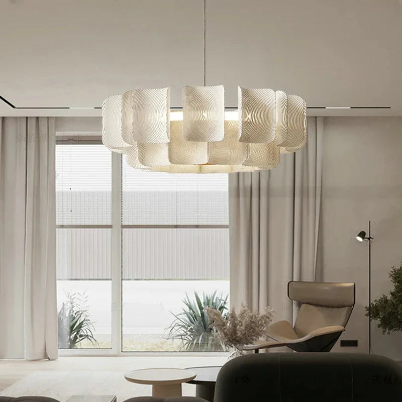 Arten Modern Acrylic Chandelier - Bling Lighting Studio